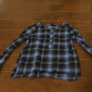 Gap plaid kids shirt